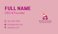 Cherry Sundae Girl Business Card