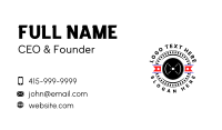 Fitness Industry Business Card example 3