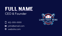 Baseball Sports Team Business Card