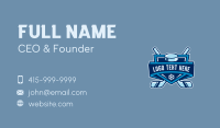 Hockey Varsity Tournament Business Card