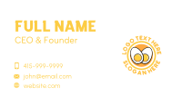 Delicious Egg Food Business Card