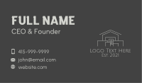 Storage Warehouse Shipping Business Card