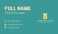 Flower Yellow Petals  Business Card