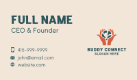 Aid Organization Business Card example 1