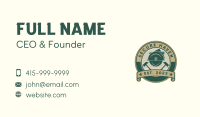 Woodcutting Business Card example 1