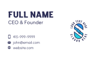 Helping Hand Letter S Business Card