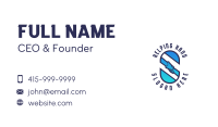 Helping Hand Letter S Business Card Image Preview