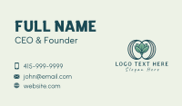 Organic Hops Beer Brewery  Business Card Design