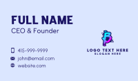 Paint Drip Business Card example 3
