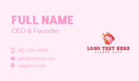 Flame Heart Beauty Business Card