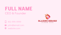 Flame Heart Beauty Business Card Image Preview