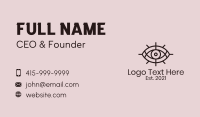 Mystical Tarot Eye  Business Card