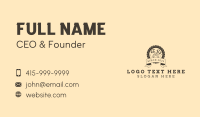 Hammer Axe Carpentry Business Card