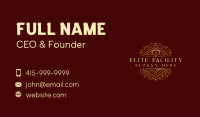 Luxury Decorative Hotel Business Card Image Preview