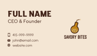 Milk Tea Bomb  Business Card