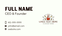 Restaurant Cooking Pot Business Card Design