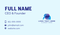 Tech Communication App Business Card