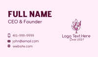 Wine Business Business Card example 2