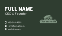 Outdoor Business Card example 3