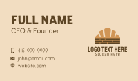 Croissant Wall Business Card