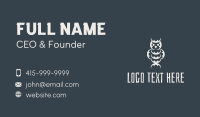 Tribal Owl Business Card