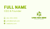 Natural Herbal Garden Business Card