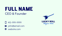 Blue Electric Guitar Business Card Image Preview