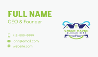 Pressure Wash Housekeeping Business Card Image Preview