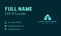 House Cleaning Sanitation Business Card Design