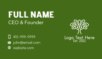 Symmetrical Business Card example 2