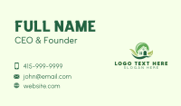 Leaf House Gardening Business Card