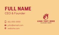 Chicken Rotisserie BBQ Business Card