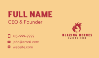 Chicken Rotisserie BBQ Business Card Image Preview