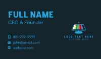 Monitor Business Card example 1