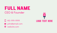 Paint Business Card example 3