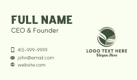 Botanical Business Card example 3