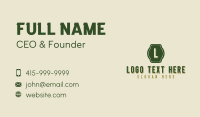 Studio Brand Label Business Card Design