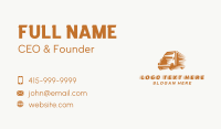Truck Delivery Vehicle Business Card
