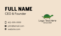 Ethnic Tortoise Animal  Business Card Design