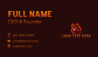 Devil Demon Gaming Business Card Design