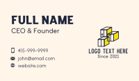 Container Box Logistics  Business Card Design