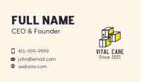 Container Box Logistics  Business Card
