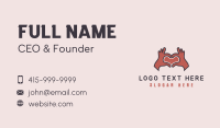 Hand Sign Business Card example 1