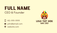 Mask Business Card example 2