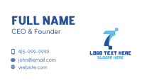 Number 7 Business Card example 1