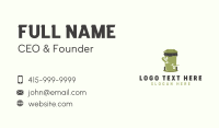 Eco Trash Disposal Business Card