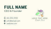 Headpiece Business Card example 1