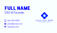 Tech Finance Agency Business Card