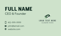 Organic Home Landscaping Business Card