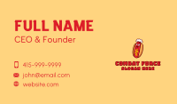 Hot Dog Sandwich Chef Business Card